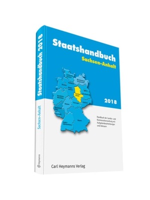 预订【德语】Staatshandbuch Sachsen-Anhalt 2018:Handbuch der Landes- und Kommunalverwaltung mit Aufgabenbeschreibungen un