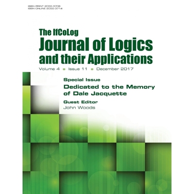 预订Ifcolog Journal of Logics and their Applications Volume 4, number 11. Dedicated to the Memory of Dal