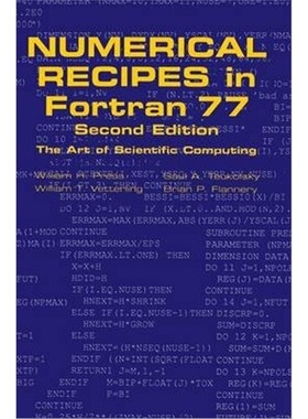 按需印刷 Numerical Recipes in FORTRAN 77: Volume 1, Volume 1