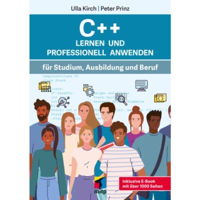 预订【德语】 C++ Lernen und professionell anwenden:Für Studium, Ausbildung und Beruf.