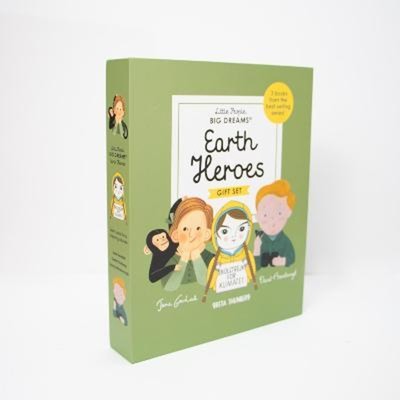 预订Little People, BIG DREAMS: Earth Heroes:3 books from the best-selling series! Jane Goodall - Greta Thunberg - David