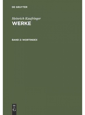 按需印刷不退不换DEG Wortindex[9783484101944]