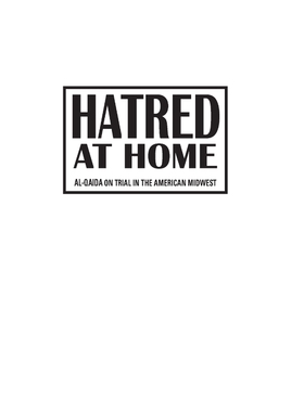 按需印刷不退不换Hatred at Home[9780804011341]