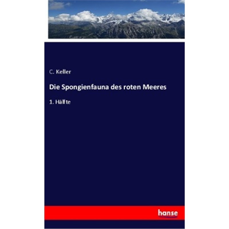 预订【德语】Die Spongienfauna des roten Meeres[9783337856915]