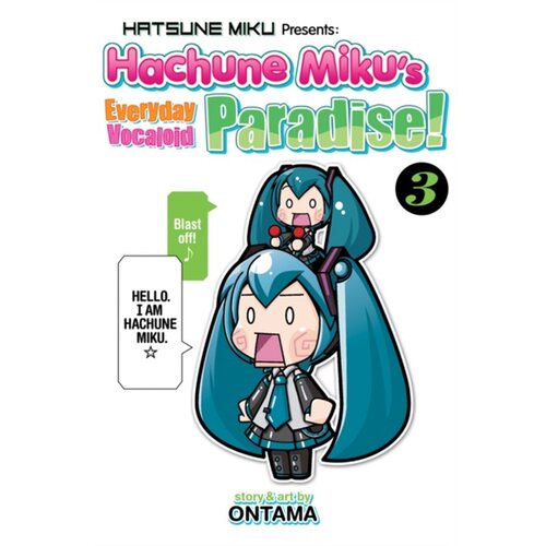 预订不退不换Hatsune Miku Presents: Hachune Miku's Everyday Vocaloid Paradise Vol. 3[9781626927308]