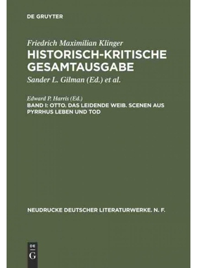 按需印刷DEG Otto. Das leidende Weib. Scenen aus Pyrrhus Leben und Tod[9783484280397]