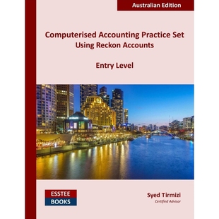 Accounts Practice 9780994598882 Level Entry Reckon Using Set Accounting 按需印刷Computerised
