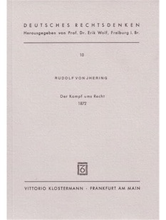 Kampf Der ums Recht 预订 1872 德语