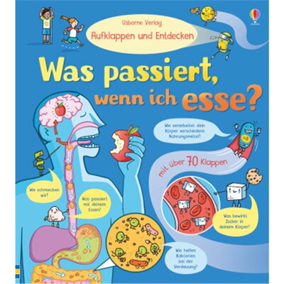 预订【德语】 Aufklappen und Entdecken: Was passiert, wenn ich esse?[9781789413359]