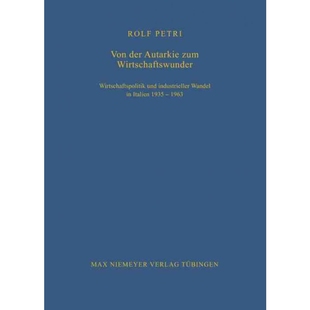 Autarkie der zum Wirtschaftswunder 按需印刷DEG 9783484820968 Von