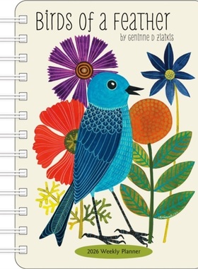 预订Birds of a Feather 2026 Weekly Planner Calendar[9781524898151]
