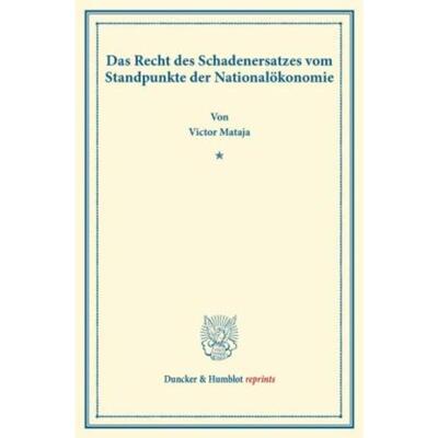 预订【德语】 Das Recht des Schadenersatzes vom Standpu