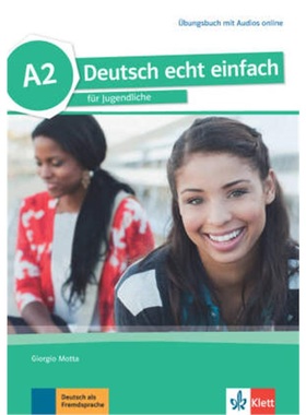 预订【德语】 Deutsch echt einfach A2 - Übungsbuch mit Audios online[9783126765275]