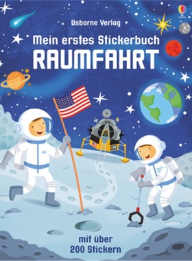预订【德语】 Mein erstes Stickerbuch: Raumfahrt[9781782327554]