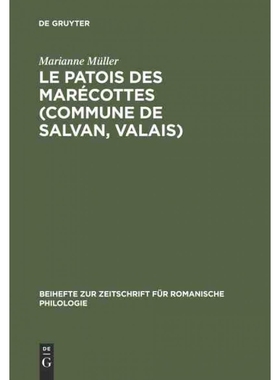 按需印刷DEG Le patois des Marécottes (Commune de Salvan, Valais)[9783111291215]