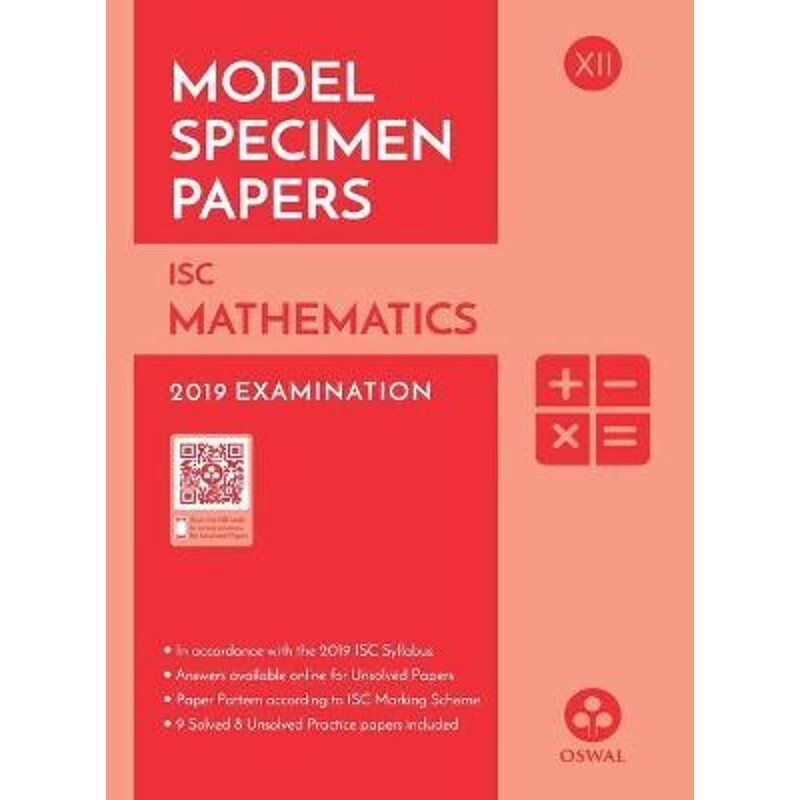 按需印刷不退不换Model Specimen Papers for Mathematics[9789387660199]