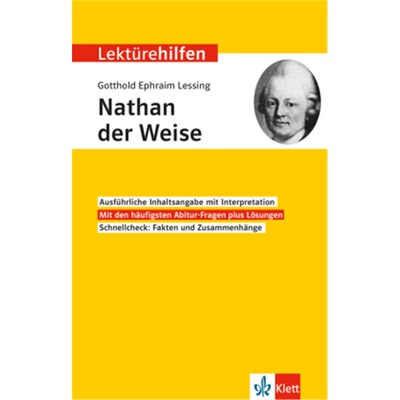 预订不退不换德语 Klett Lektürehilfen Gotthold Ephraim Lessing, Nathan der Weise[9783129231180]