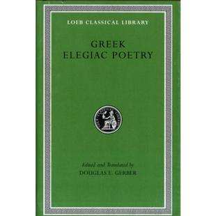 Elegiac Poetry From 预订Greek Fifth Seventh the Centuries