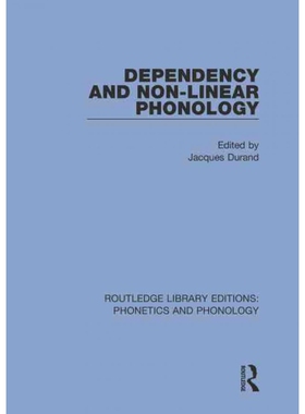 按需印刷不退不换TF Dependency and Non Linear Phonology[9781138321120]