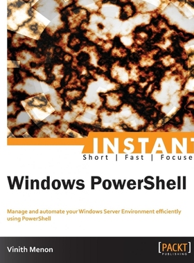 按需印刷Instant Windows PowerShell[9781849688741]