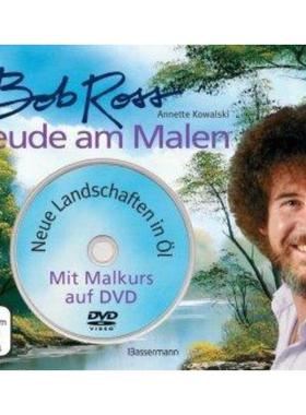 预订【德语】 Freude am Malen, m. DVD:Neue Landschaften in Öl. Mit Malkurs auf DVD mit O-Ton Bob