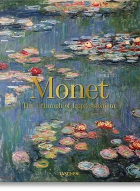2022新 精装现货 英文原版 莫奈画集 Monet The Triumph of Impressionism Taschen 大开本 印象派的胜利 油画 进口艺术 书籍
