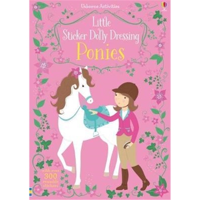 预订不退不换Little Sticker Dolly Dressing Ponies