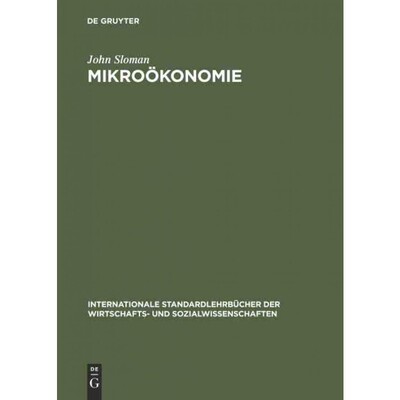 按需印刷DEG Mikro?konomie[9783486254181]