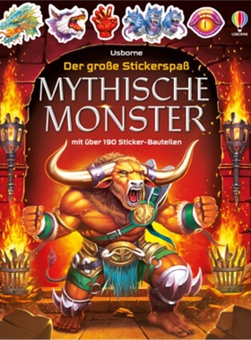 预订【德语】 Der große Stickerspaß: Mythische Monster[9781789417340]