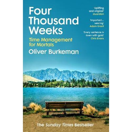 预订不退不换 英文原版 Four Thousand Weeks 原版进口 上海外文书店