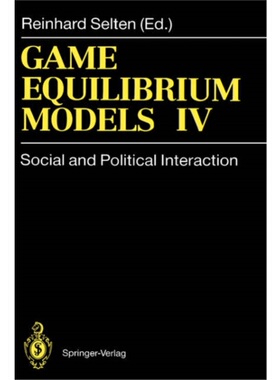 预订不退不换Game Equilibrium Models I