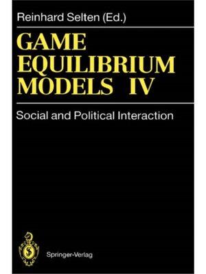预订不退不换Game Equilibrium Models I