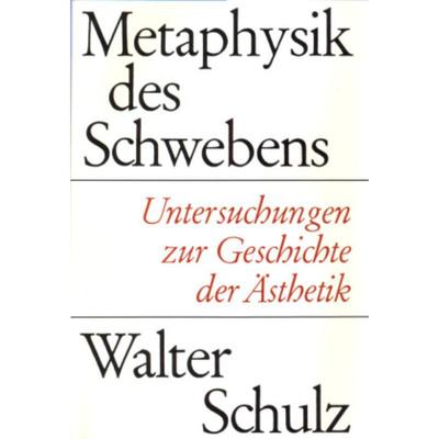 预订【德语】 Metaphysik des Schwebens:Untersuchungen zur Geschichte der Ästhetik