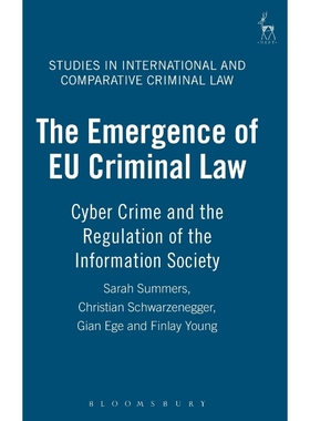 按需印刷Emergence of Eu Criminal Law[9781841137278]
