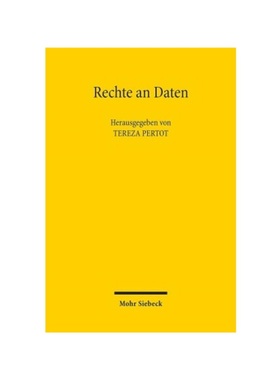 预订【德语】Rechte an Daten: