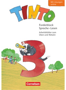 预订不退不换德语 Tinto Sprachlesebuch 2-4 - Neubearbeitung 2019 - 3. Schuljahr[9783060844753]