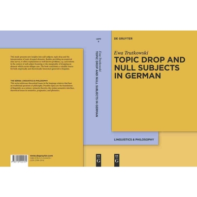 按需印刷DGYT Topic Drop and Null Subjects in German[9783110444131]