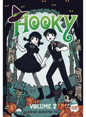 预订不退不换Hooky Volume 2 霍奇2  翘学小法师 章节漫画 魔法奇幻冒险