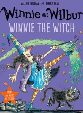 预订不退不换Winnie and Wilbur: Winnie the Witch with audio CD