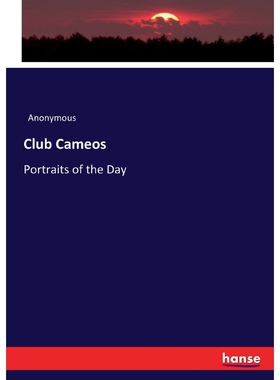 按需印刷不退不换Club Cameos[9783744679268]