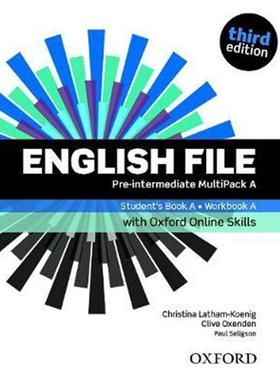 预订English File: Pre-Intermediate: Student's Book/Workbook MultiPack A with Oxford Online Skills