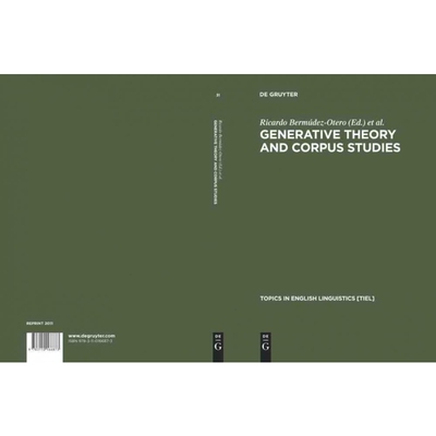 按需印刷不退不换DGYT Generative Theory and Corpus Studies[9783110166873]