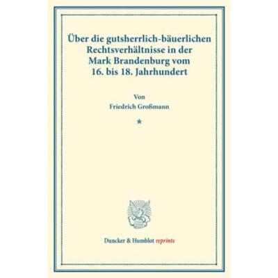 预订【德语】 uber die gutsherrlich-bauerlichen Rechtsv