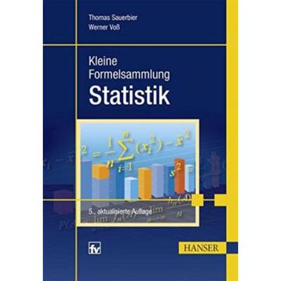 预订【德语】 Kleine Formelsammlung Statistik: