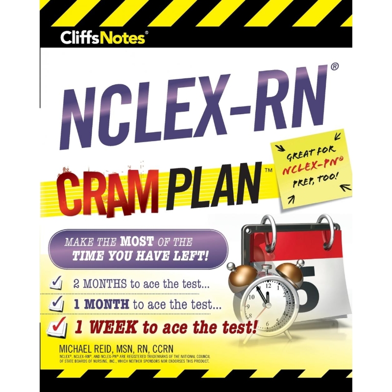 按需印刷CliffsNotes NCLEX-RN Cram Plan[9781328900838]