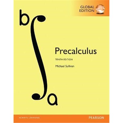 预订Precalculus + MyLab Mathematics with Pearson eText, Global Edition