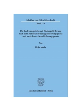 预订【德语】Die Rechtsansprüche auf Bildungsf?rderung nach dem Bundesausbildungsf?rderungsgesetz und nach dem Arbeitsf?