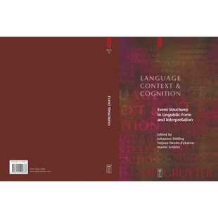 Linguistic 9783110190663 Event Interpretation Structures and 按需印刷DGYT Form