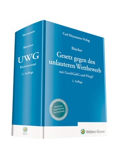 预订不退不换德语Gesetz gegen den unlauteren Wettbewerb:mit PAngV und GeschGehG
