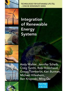 按需印刷不退不换Integration of Renewable Energy Systems[9780791861240]